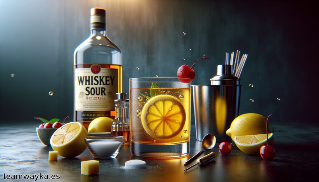 Receta de Whisky Sour